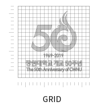 50주년기념로고 - style01 GRID